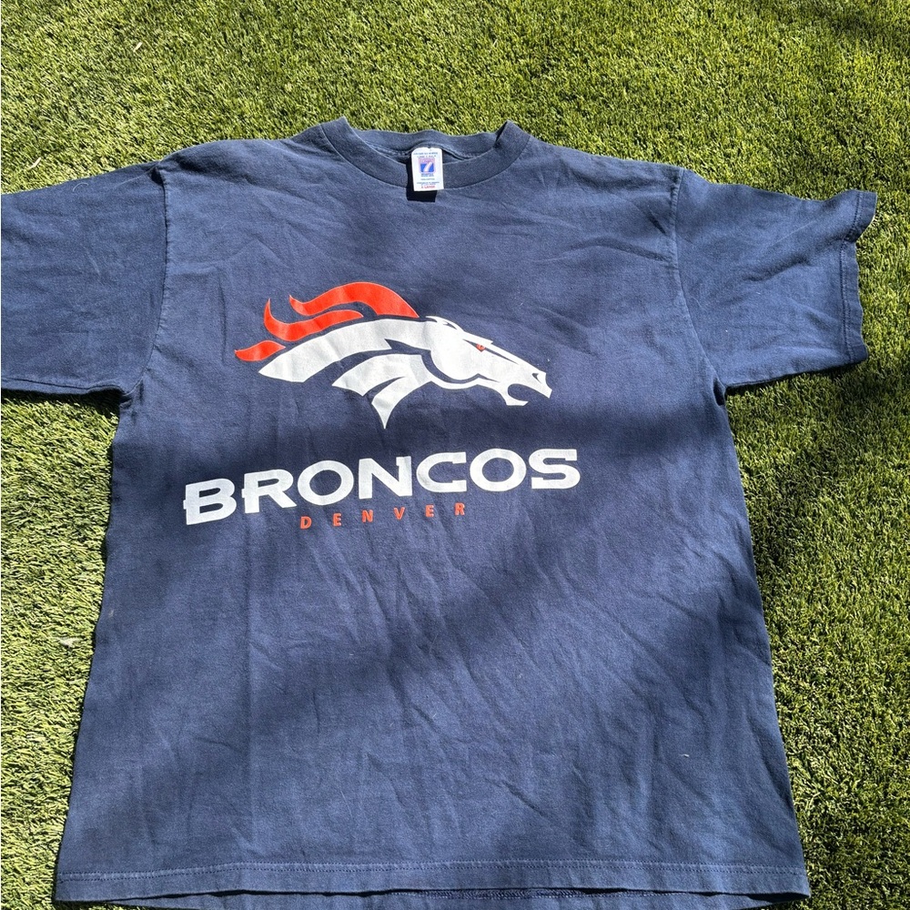 Denver Broncos Navy T-Shirt
